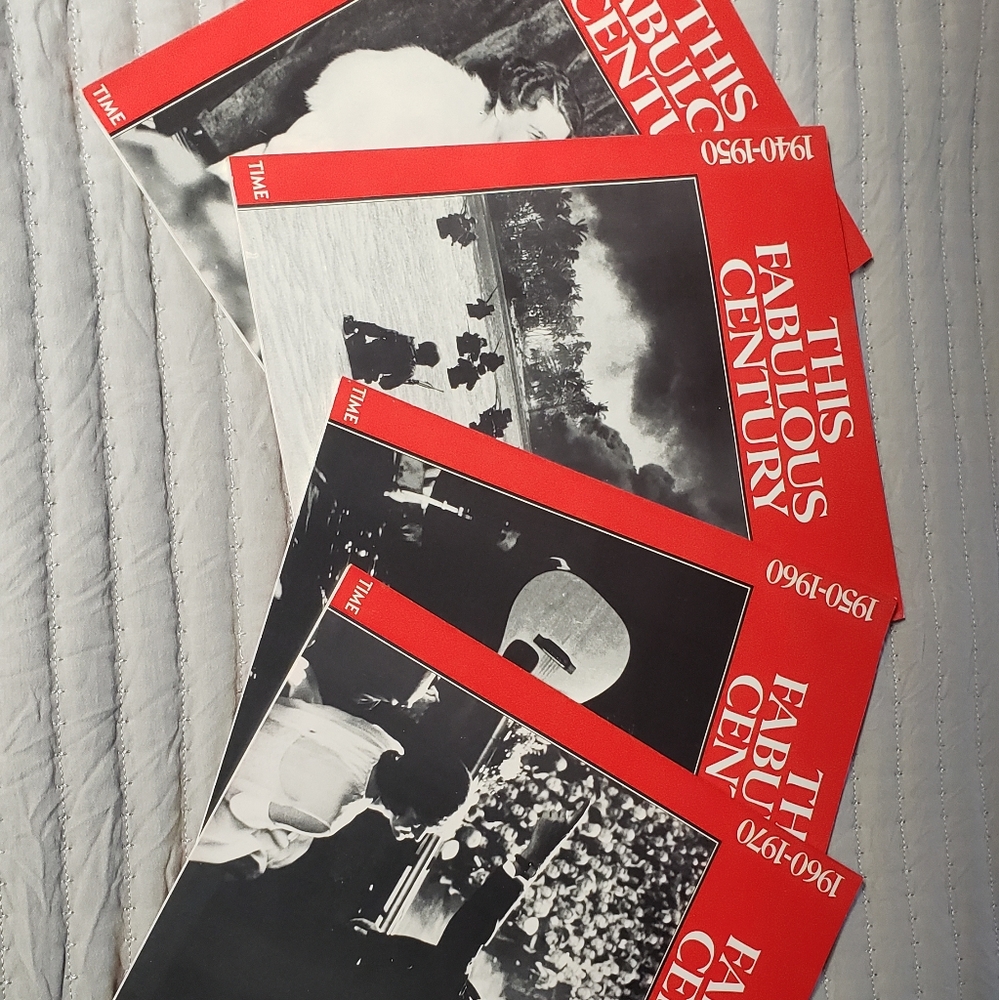 Four time life magazine books from 1930-1970